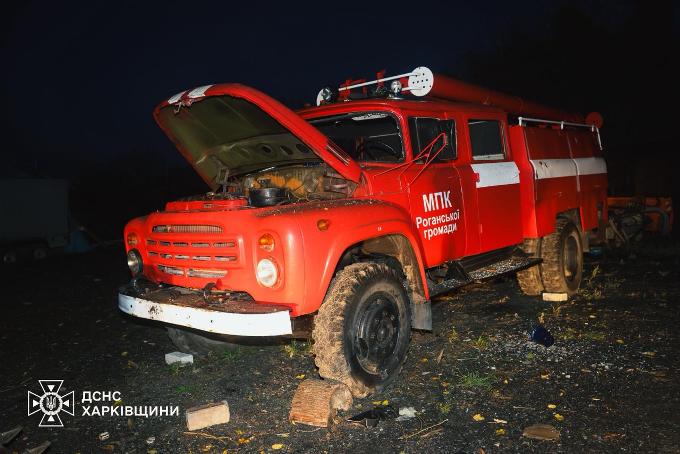 На Харківщині російські дрони атакували Докучаєвське та Руську Лозову